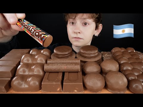 ASMR Chocolate Candy From Argentina 🇦🇷 Dessert Mukbang Eating Sounds | VNM ASMR 먹방