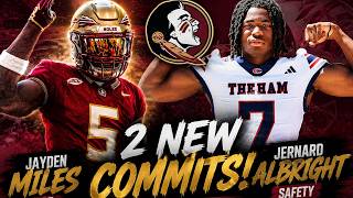 FSU Lands TWO More Commits 🔥 | Jayden Miles & Jernard Albright Breakdown