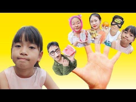 Fruits Finger Family Song - Nursery Rhymes | Kinderlieder