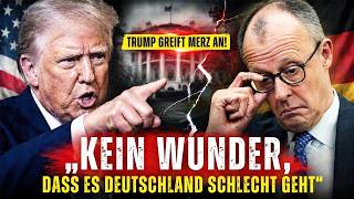 Politischer Knall: Warum Trump plötzlich gegen Merz schießt