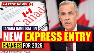 New Express Entry Category Changes For 2026 | Canada Immigration | IRCC News