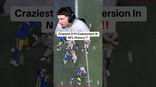 Craziest 2 Point Conversion In NFL History😳 #fyp #nfl #seattleseahawks #losangelesrams #nflfootball