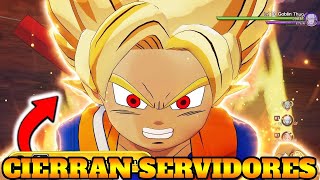 VAN A CERRAR LOS SERVIDORES DE ESTE GRAN JUEGO DE DRAGON BALL SE ACABO