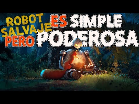 ROBOT SALVAJE Es una historia SIMPLE, pero Extraordinariamente BIEN contada.