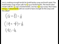 Multi-Step Problem Solving with Fractions