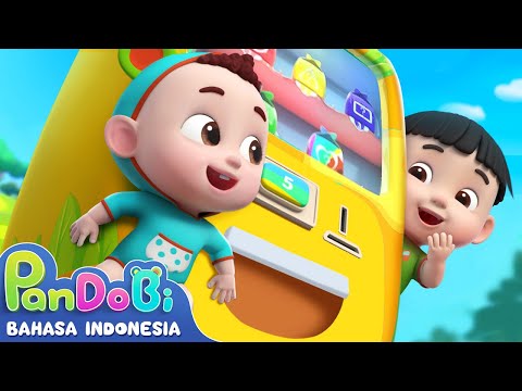 Mesin Penjual Otomatis yang Ajaib | Belajar Bentuk | Lagu Anak-anak | Super Pandobi Bahasa Indonesia