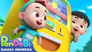 Mesin Penjual Otomatis yang Ajaib | Belajar Bentuk | Lagu Anak-anak | Super Pandobi Bahasa Indonesia