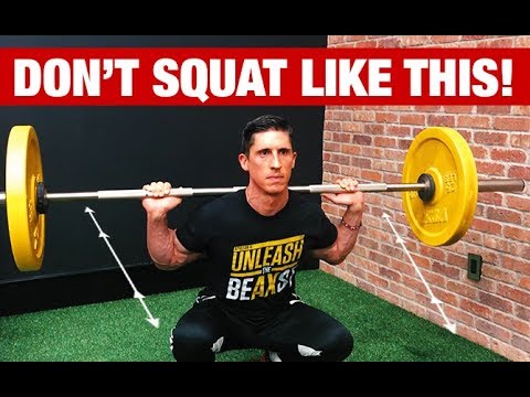 Stop Squatting Like This (AWFUL)