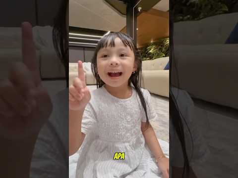 gemes banget Ameena ngasih pertanyaan tapi jawabannya udah dijawab duluan #ameena