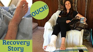 My Recovery from Ankle Surgery and a broken Collarbone - Part 1 (re-edited for copyright)