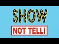 Exploring Character Traits Through Show Not Tell