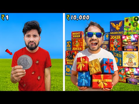 Diwali Shopping Challenge With Team | ₹1 Vs ₹10000 Low To High Budget