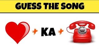 Guess The Song by Emoji Challenge |Bollywood Songs Challenges | Crazy mind India  FT@triggeredinsaan