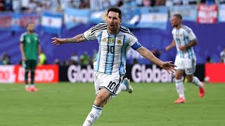 Gooolazo de Messi. ARGENTINA 3-0 ARGELIA 