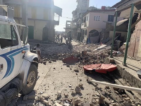 Fortíssimo Terremoto de 7.2 graus destrói tudo no Haiti e gera tsunami