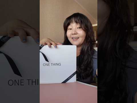 Unboxing ONE THING PR package | #Shorts