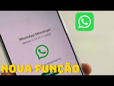 NOVA ATUALIZAÇÃO do WHATSAPP!! Nova Função para Android e iphone