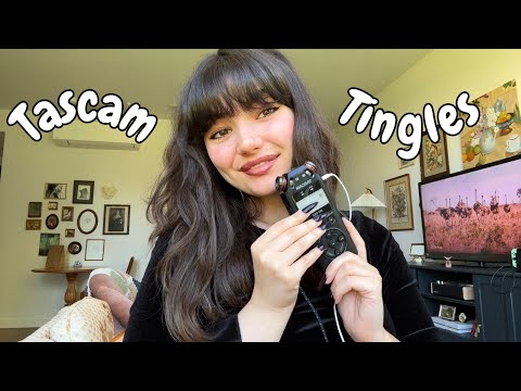 ASMR Tascam Tingles (Intense Fast Aggressive Mouth Sounds, Mic Touching, Whispers, and More!)
