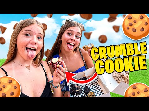 PROBANDO Crumble Cookies con mi AMIGA Manuela / Daniela Go