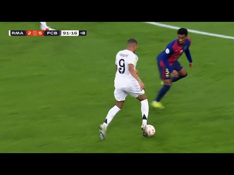 Kylian Mbappe vs FC Barcelona (12/01/2025) ~ Spanish Super Cup Final | 1080i HD