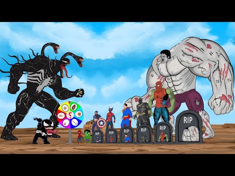 HULK & SPIDER MAN vs GIANTS - VENOM : Returning from the Dead SECRET - FUNNY | SUPER HEROES MOVIES
