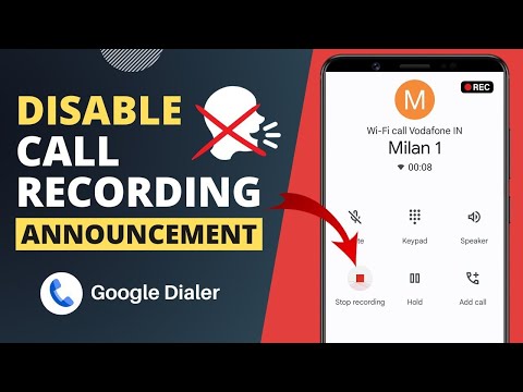 Call Recording Without Announcement Trick | *#*#5566.... Disable Recording