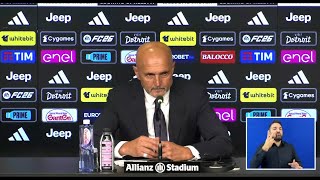 LUCIANO SPALLETTI LIVE CONFERENZA STAMPA ALLA JUVENTUS!