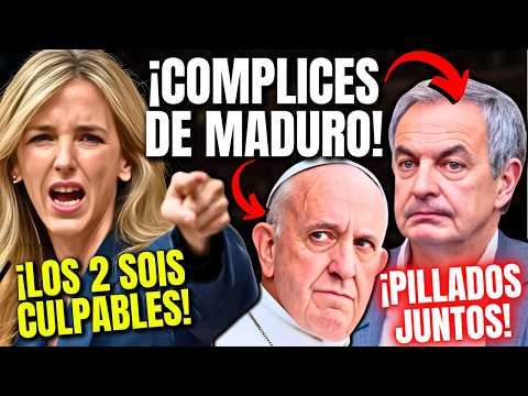 CAYETANA DESTRUYE al PAPA FRANCISCO y a ZAPATERO🔥¡POR NO DEFENDER A VENEZUELA DEL DICTADOR MADURO!🔥