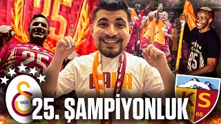 GALATASARAY’IN 5. YILDIZI ALDIĞI AN! 25.ŞAMPİYONLUK MÜTHİŞ GÖRÜNTÜLER | Galatasaray 3-0 Kayserispor