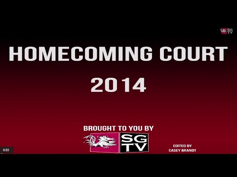 USC Homecoming Court 2014