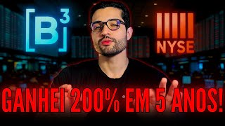 REVELEI A RENTABILIDADE HISTÓRICA DA MINHA CARTEIRA DE AÇÕES E STOCKS