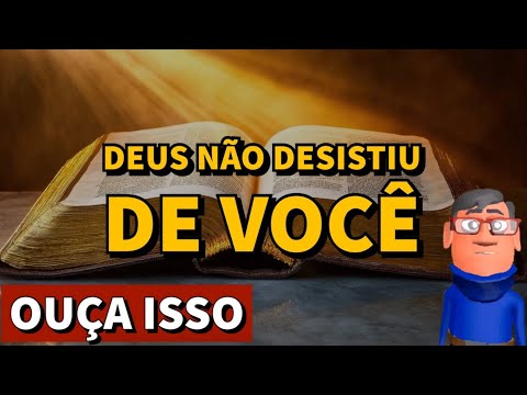 NÃO IGNORE O QUE DEUS QUER FALAR COM VOCÊ - MINUTO COM DEUS HOJE