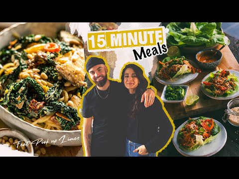 15 MINUTE MEALS with PICK UP LIMES