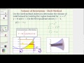 Volume of Solids Using the Shell Method