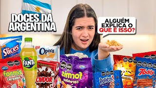 EXPERIMENTANDO DOCES MAIS BIZARROS DA ARGENTINA! 