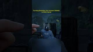 Turning Enemies into Human Shields in MGS Delta!