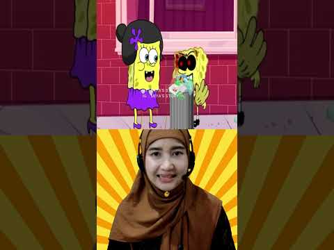 SPONGEBOB JADI ZOMBIE #spongebob #shortvideo