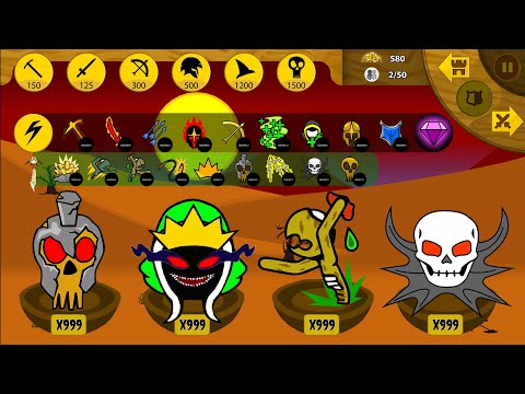 SUMMON 999 MAGIKILL 999 SPEARTON ZOMBIE 999 GIANT BOSS STONE | STICK WAR LEGACY | STICK MASTER