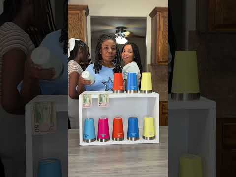 Matching Bottle Challenge #challenge #moneychallange #comepetition #family