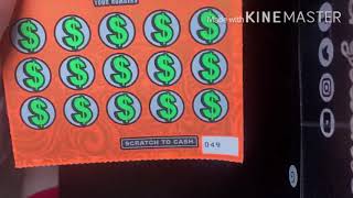 QUICK WIN on the $10 $2500000 MAKE MY YEAR NEW YORK LOTTERY