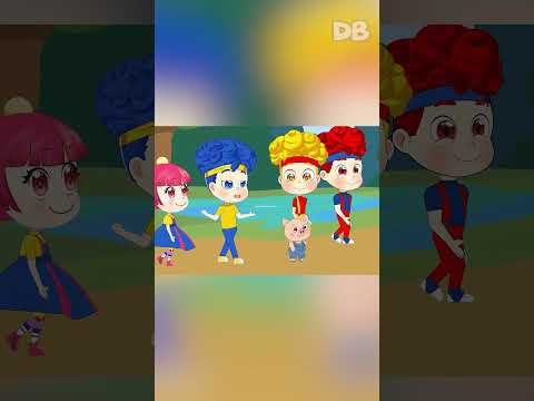 Little Piggy - Oink, Oink! | D Billions #shorts #db