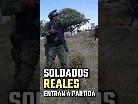 Soldados ASALTAN Partida AIRSOFT🤯 #airsoft