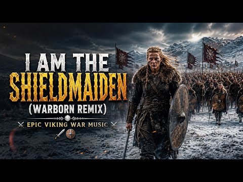 🔥 I AM THE SHIELDMAIDEN (WARBORN REMIX) | Epic Viking War Music ⚔️🛡️