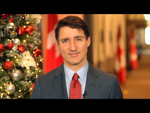 Watch Prime Minister Justin Trudeau's holiday message to Canadians