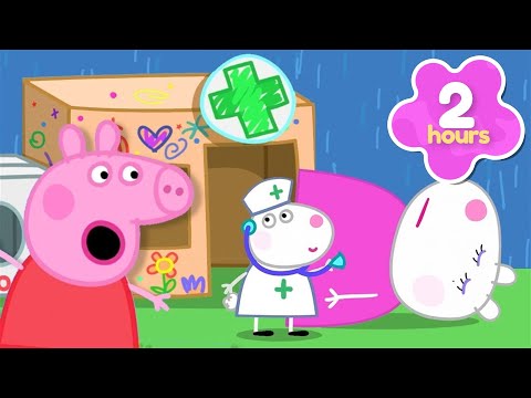 Peppa Opens Up a Hospital! 🏥 | Peppa Pig Full Episodes | 2 Hours of Kids Cartoons