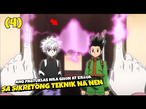 ANG PAGTUKLAS NILA GON AT KILLUA SA SIKRETONG TEKNIK NA NEN (4)