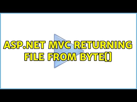 ASP.NET MVC Returning file from byte[]