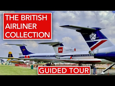 Guided tour around The British Airliner Collection at Duxford Air Museum!