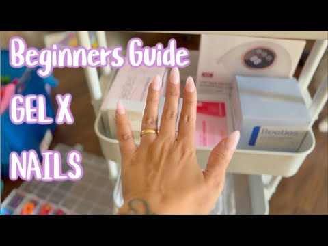 HOW TO DO GEL X NAILS LIKE A PRO *super EASY!*