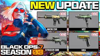 Black Ops 7: NEW SEASON 3 UPDATE IS HERE! (NEW WEAPONS, NEW MAPS, & MORE) BO7 Season 3 Update